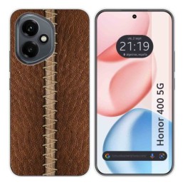 Funda Silicona para Huawei Honor 400 5G diseño Cuero 01 Dibujos
