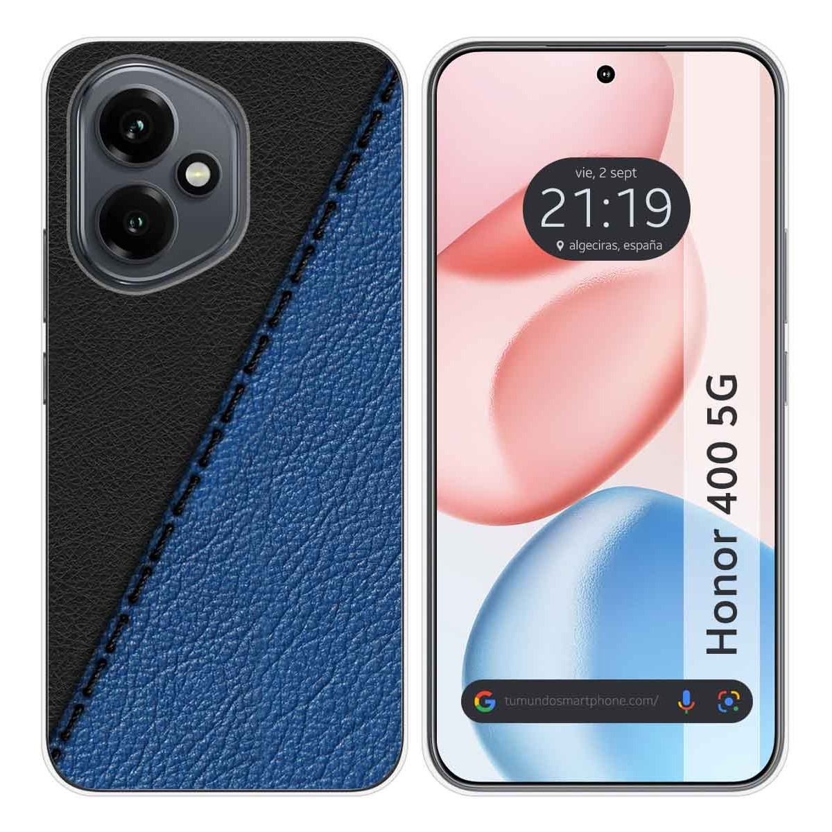 Funda Silicona para Huawei Honor 400 5G diseño Cuero 02 Dibujos