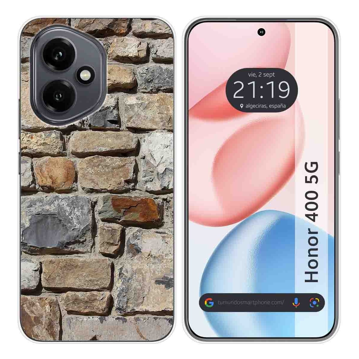 Funda Silicona para Huawei Honor 400 5G diseño Ladrillo 03 Dibujos