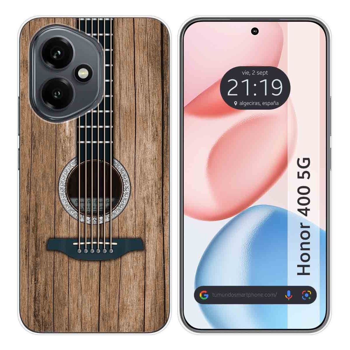 Funda Silicona para Huawei Honor 400 5G diseño Madera 11 Dibujos