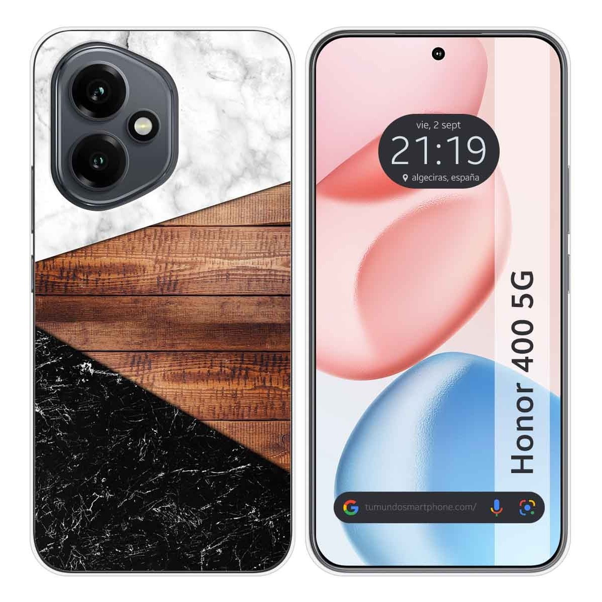 Funda Silicona para Huawei Honor 400 5G diseño Mármol 11 Dibujos