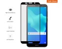 Protector Cristal Templado Completo Full Glue Negro para Huawei Honor 7S / Y5 2018 Vidrio
