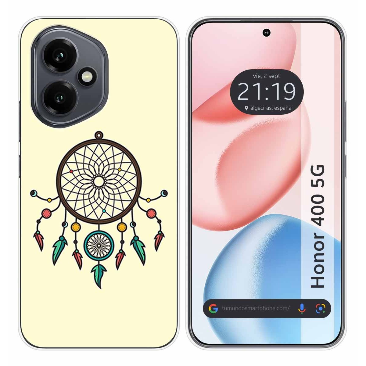 Funda Silicona para Huawei Honor 400 5G diseño Atrapasueños Dibujos