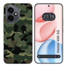 Funda Silicona para Huawei Honor 400 5G diseño Camuflaje Dibujos