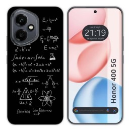 Funda Silicona para Huawei Honor 400 5G diseño Formulas Dibujos