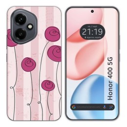 Funda Silicona para Huawei Honor 400 5G diseño Flores Vintage Dibujos
