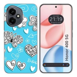 Funda Silicona para Huawei Honor 400 5G diseño Mariposas Dibujos