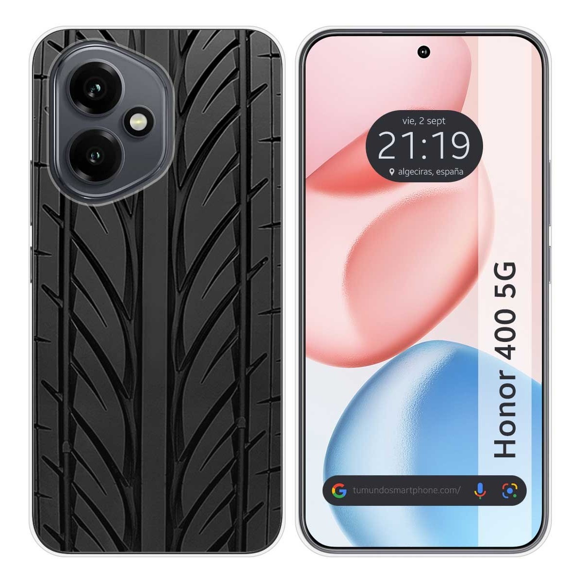 Funda Silicona para Huawei Honor 400 5G diseño Neumatico Dibujos