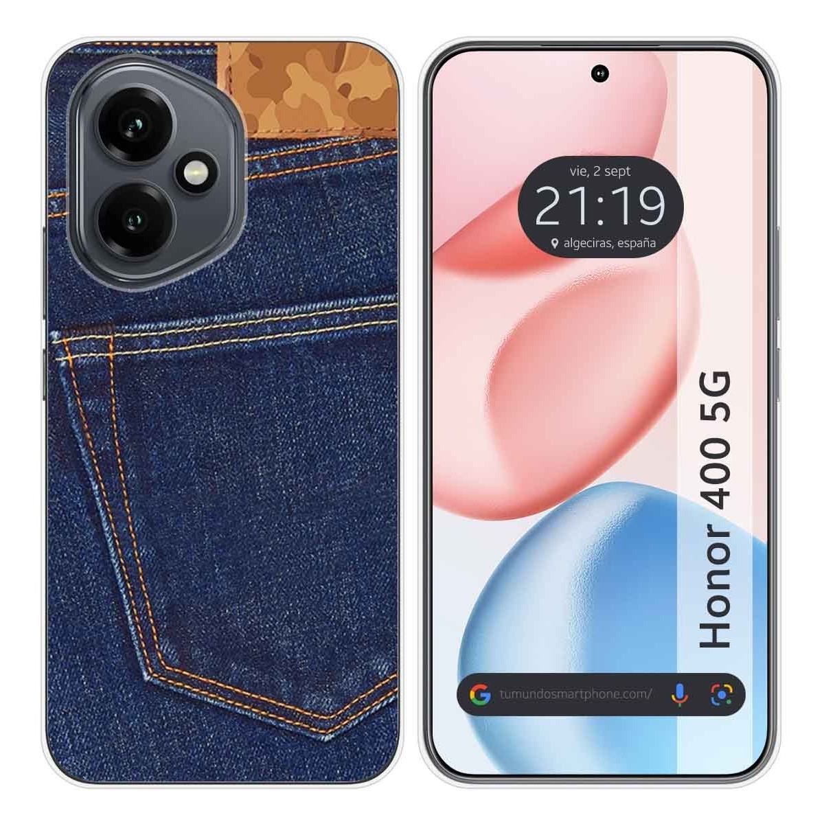 Funda Silicona para Huawei Honor 400 5G diseño Vaquero Dibujos