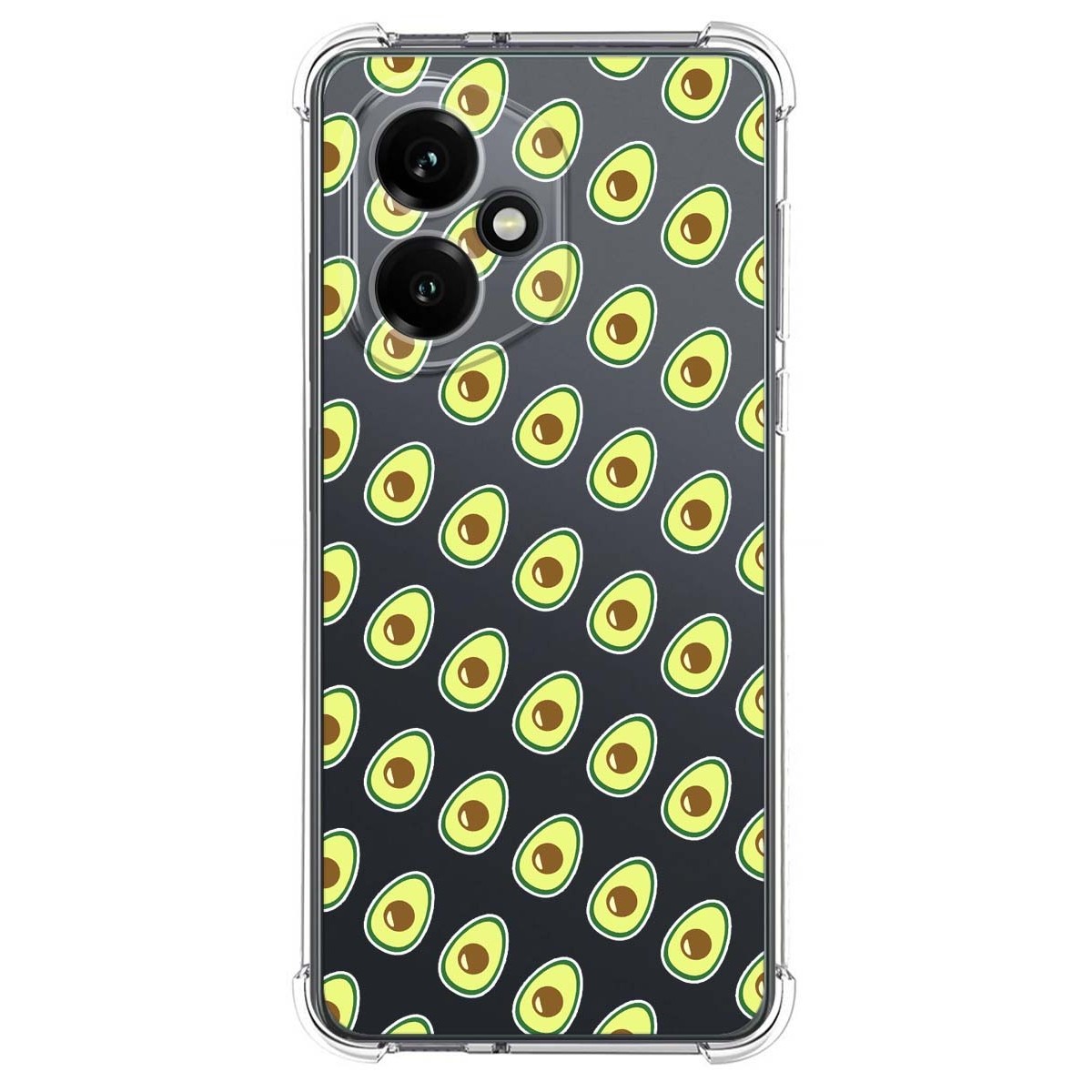Funda Silicona Antigolpes para Huawei Honor 400 5G diseño Aguacate Dibujos