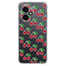 Funda Silicona Antigolpes para Huawei Honor 400 5G diseño Cerezas Dibujos