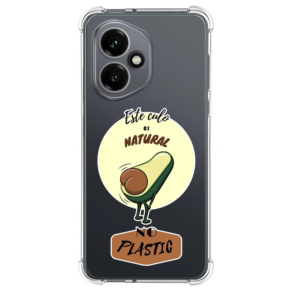 Funda Silicona Antigolpes para Huawei Honor 400 5G diseño Culo Natural Dibujos