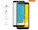 Protector Cristal Templado Completo Full Glue Negro para Samsung Galaxy J6 (2018) Vidrio