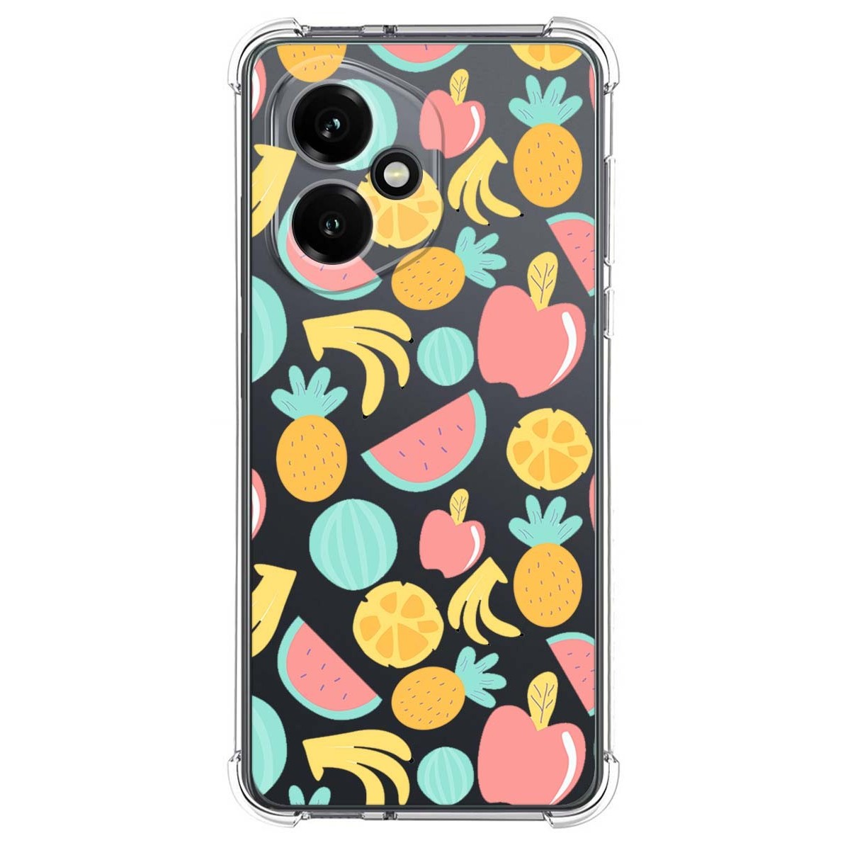 Funda Silicona Antigolpes para Huawei Honor 400 5G diseño Frutas 02 Dibujos