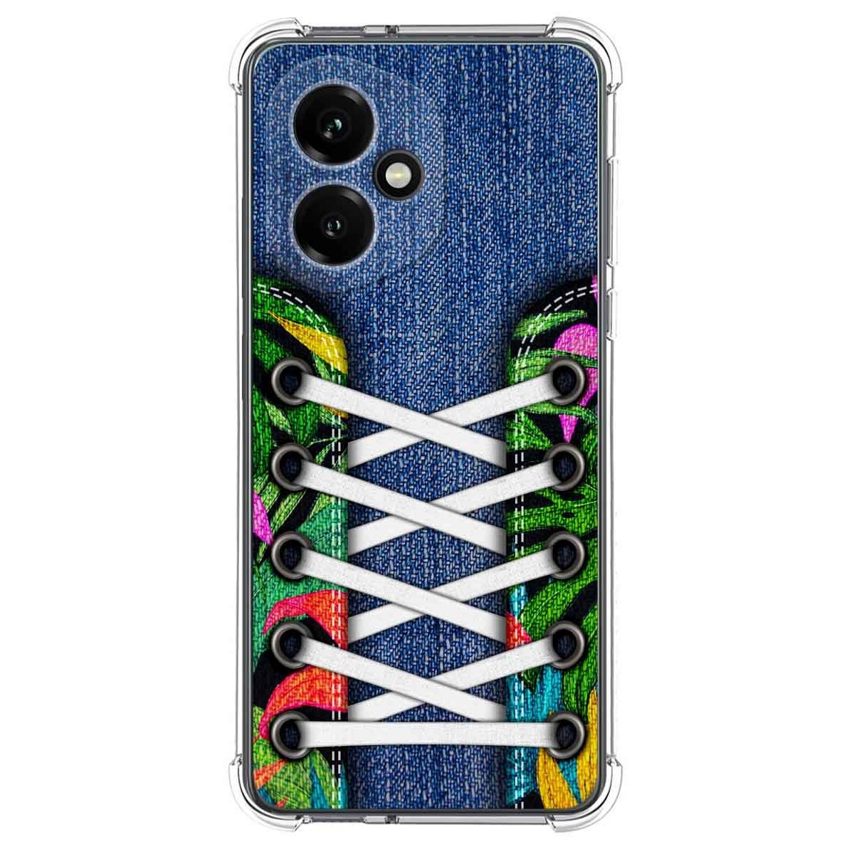 Funda Silicona Antigolpes para Huawei Honor 400 5G diseño Zapatillas 13 Dibujos