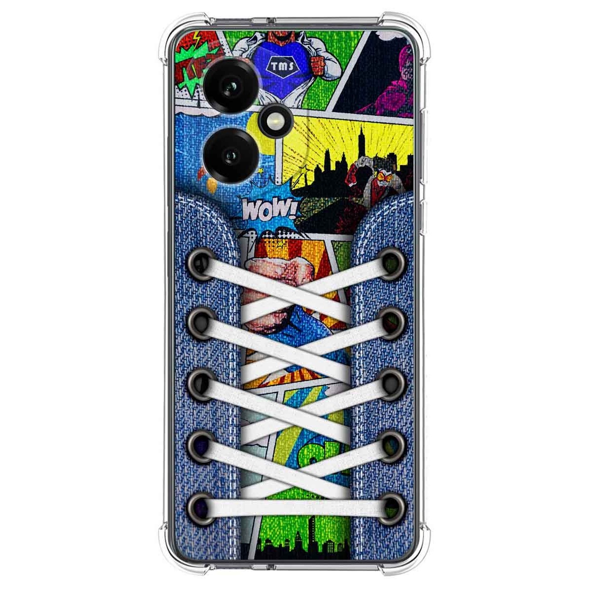 Funda Silicona Antigolpes para Huawei Honor 400 5G diseño Zapatillas 14 Dibujos