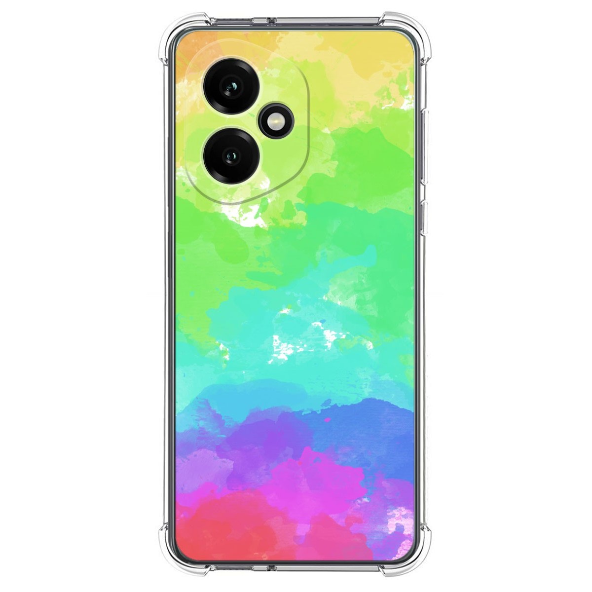 Funda Silicona Antigolpes para Huawei Honor 400 5G diseño Acuarela 03 Dibujos