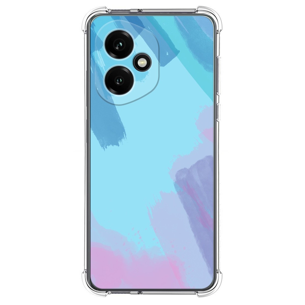 Funda Silicona Antigolpes para Huawei Honor 400 5G diseño Acuarela 10 Dibujos
