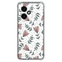 Funda Silicona Antigolpes para Huawei Honor 400 5G diseño Flores 01 Dibujos