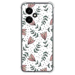 Funda Silicona Antigolpes para Huawei Honor 400 5G diseño Flores 01 Dibujos
