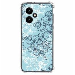 Funda Silicona Antigolpes para Huawei Honor 400 5G diseño Flores 03 Dibujos