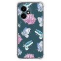 Funda Silicona Antigolpes para Huawei Honor 400 5G diseño Flores 10 Dibujos