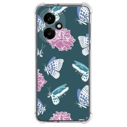 Funda Silicona Antigolpes para Huawei Honor 400 5G diseño Flores 10 Dibujos