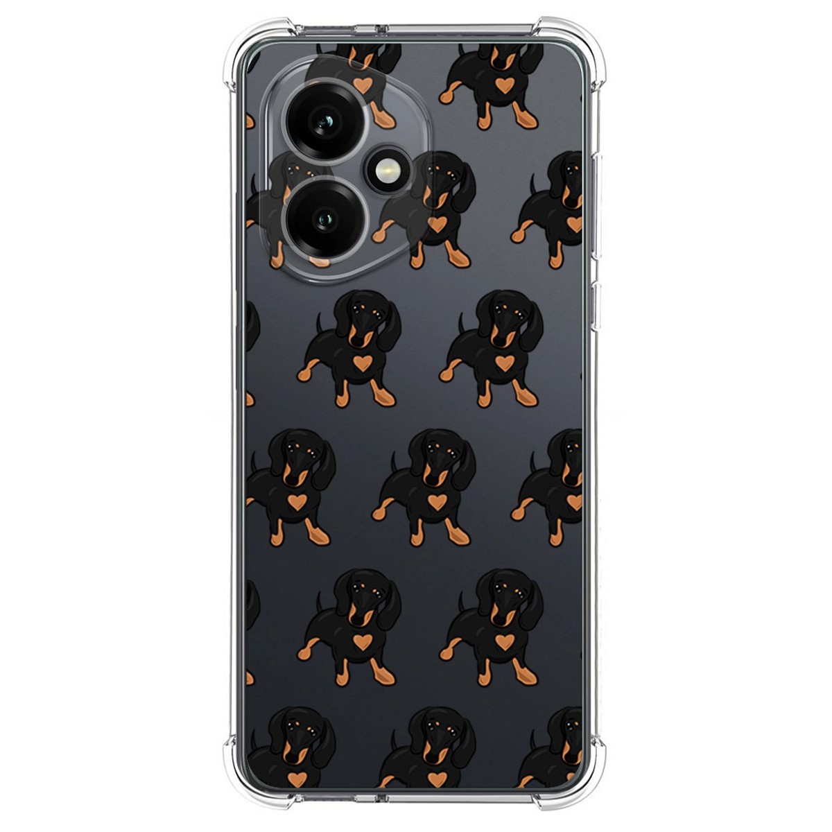 Funda Silicona Antigolpes para Huawei Honor 400 5G diseño Perros 10 Dibujos