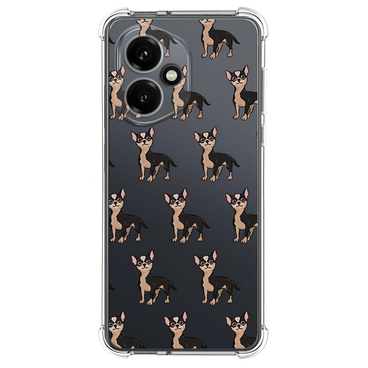 Funda Silicona Antigolpes para Huawei Honor 400 5G diseño Perros 11 Dibujos