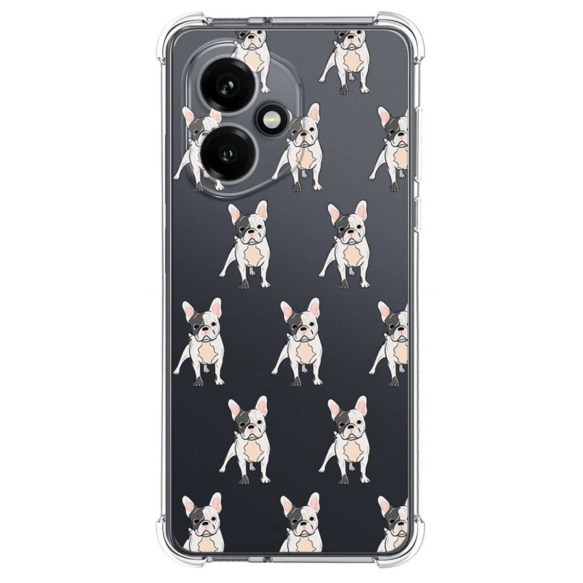 Funda Silicona Antigolpes para Huawei Honor 400 5G diseño Perros 12 Dibujos