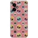 Funda Silicona Líquida Rosa para Huawei Honor 400 5G diseño Catrina Dibujos
