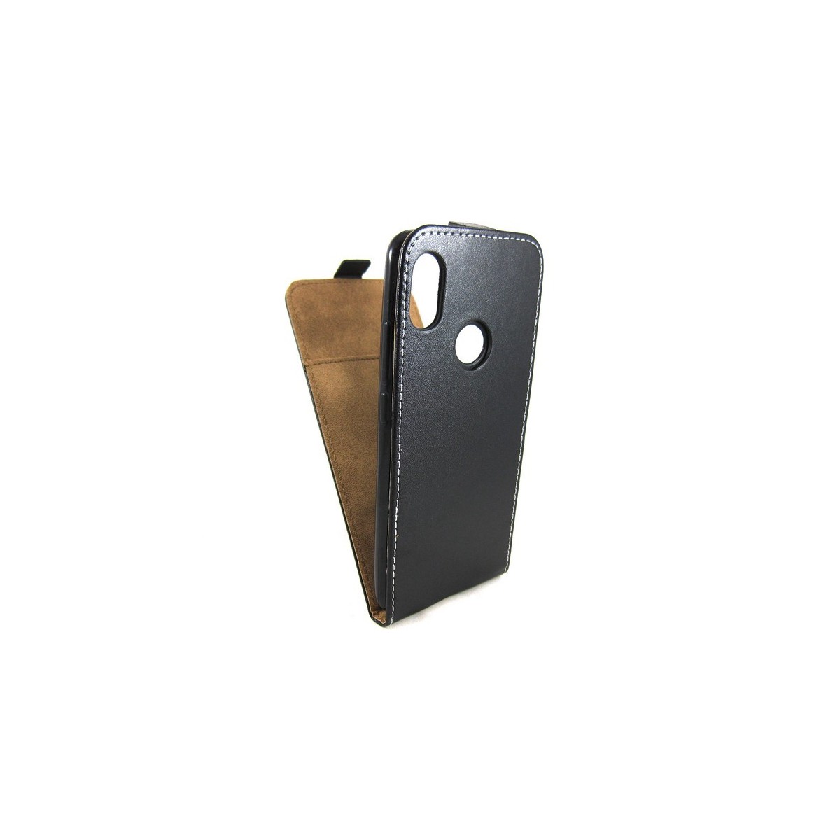 Funda Piel Premium Negra Ultra-Slim para Xiaomi Redmi S2