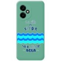 Funda Silicona Líquida Verde para Huawei Honor 400 5G diseño Agua Dibujos