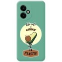 Funda Silicona Líquida Verde para Huawei Honor 400 5G diseño Culo Natural Dibujos
