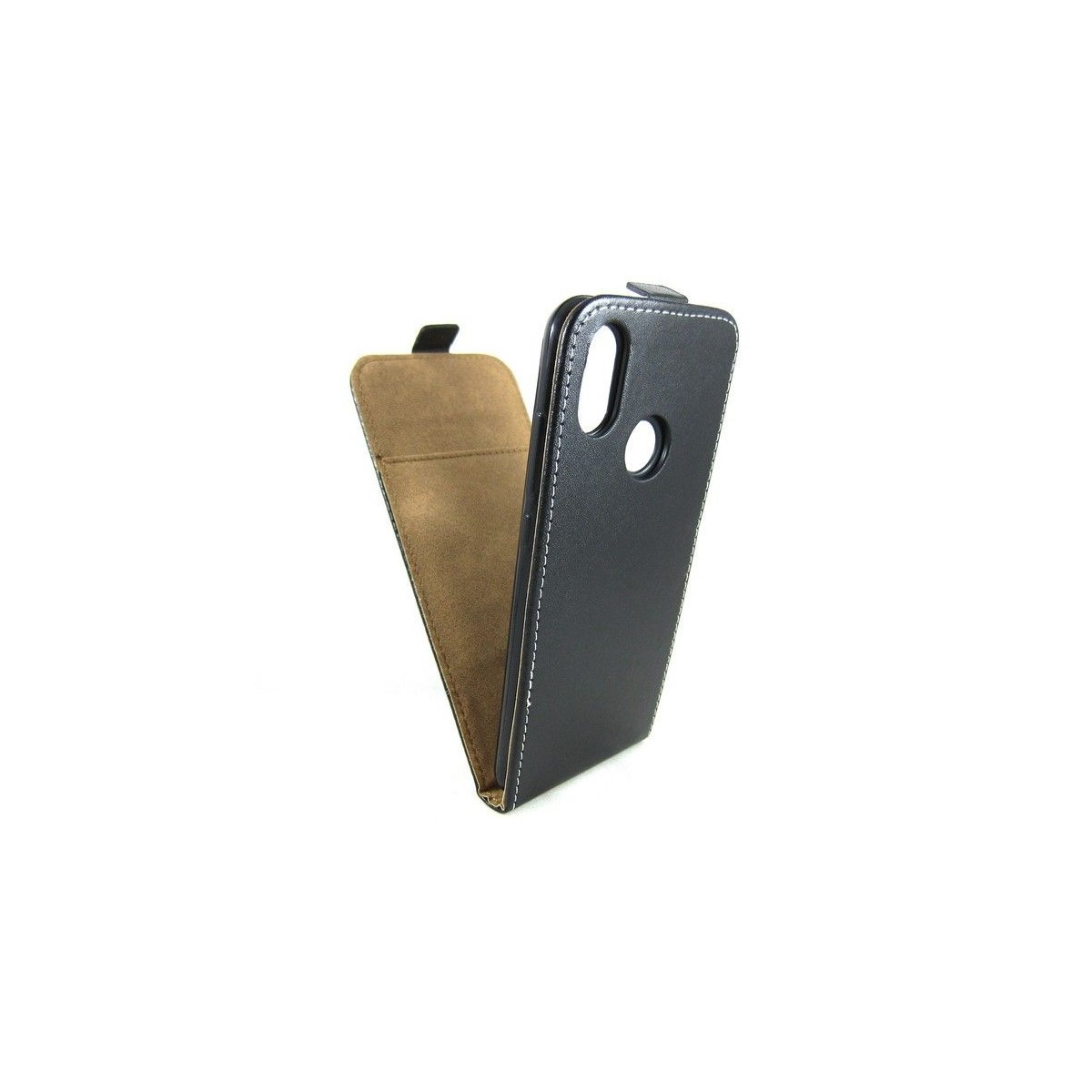 Funda Piel Premium Negra Ultra-Slim para Xiaomi Mi 6X / Mi A2