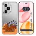 Funda Silicona Transparente para Huawei Honor 400 Pro 5G diseño Bufalo Dibujos