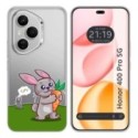 Funda Silicona Transparente para Huawei Honor 400 Pro 5G diseño Conejo Dibujos