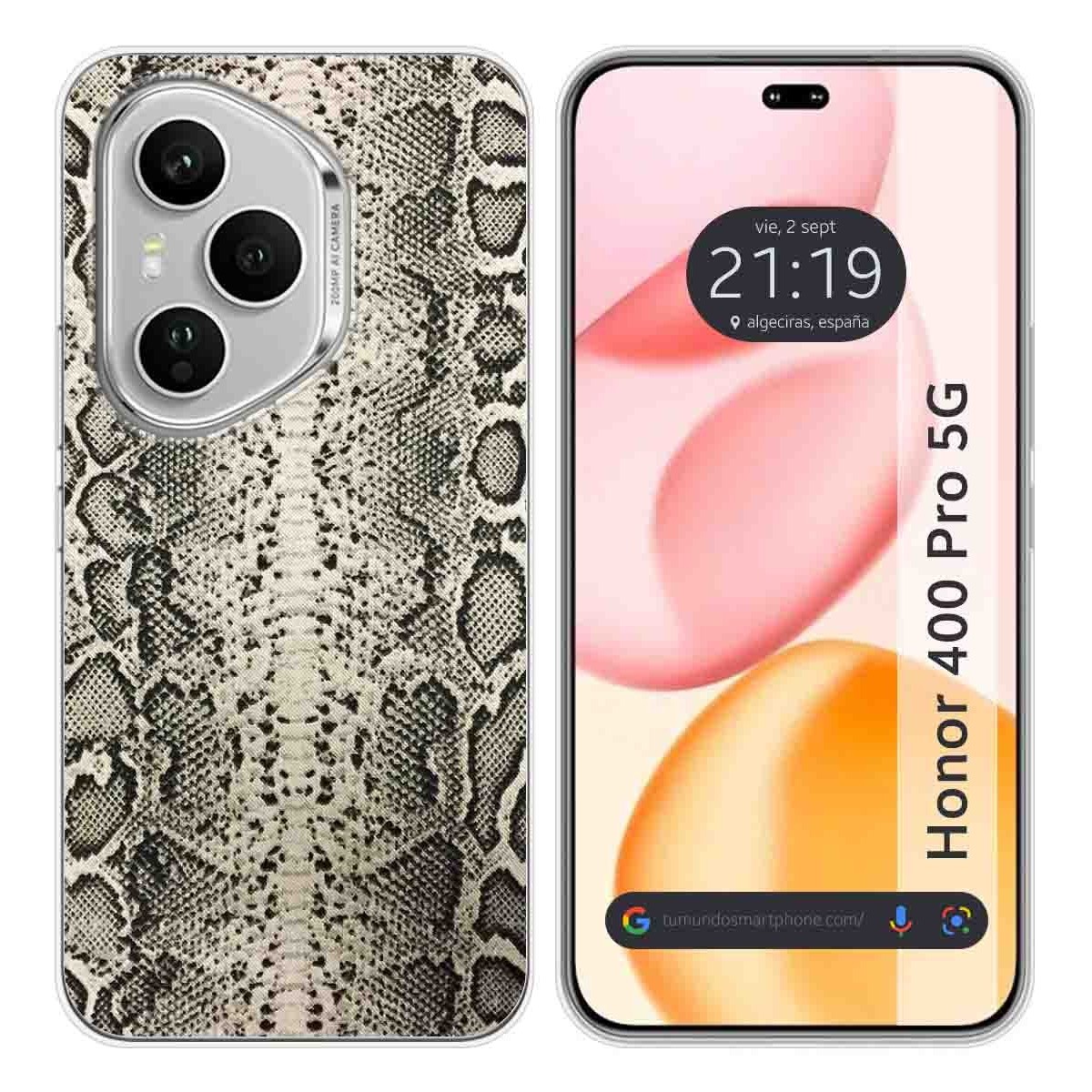 Funda Silicona para Huawei Honor 400 Pro 5G diseño Animal 01 Dibujos