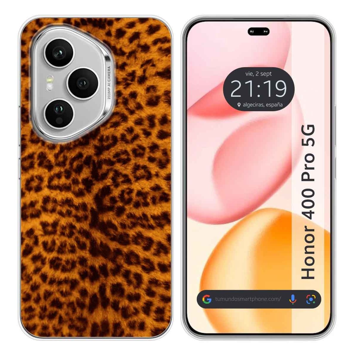 Funda Silicona para Huawei Honor 400 Pro 5G diseño Animal 03 Dibujos