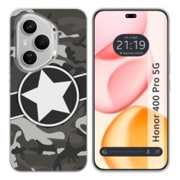 Funda Silicona para Huawei Honor 400 Pro 5G diseño Camuflaje 02 Dibujos