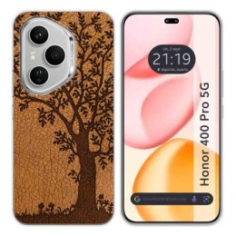 Funda Silicona para Huawei Honor 400 Pro 5G diseño Cuero 03 Dibujos