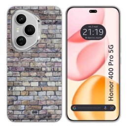 Funda Silicona para Huawei Honor 400 Pro 5G diseño Ladrillo 02 Dibujos