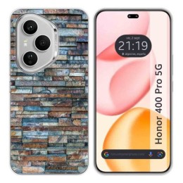 Funda Silicona para Huawei Honor 400 Pro 5G diseño Ladrillo 05 Dibujos