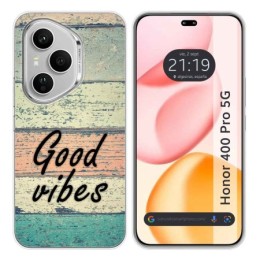 Funda Silicona para Huawei Honor 400 Pro 5G diseño Madera 01 Dibujos