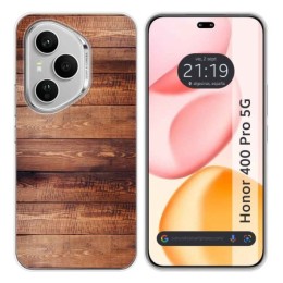 Funda Silicona para Huawei Honor 400 Pro 5G diseño Madera 02 Dibujos