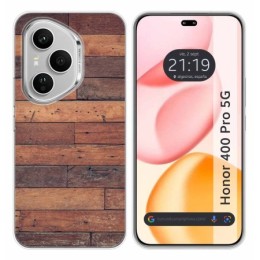 Funda Silicona para Huawei Honor 400 Pro 5G diseño Madera 03 Dibujos