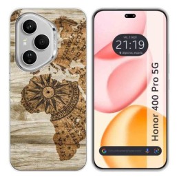 Funda Silicona para Huawei Honor 400 Pro 5G diseño Madera 07 Dibujos