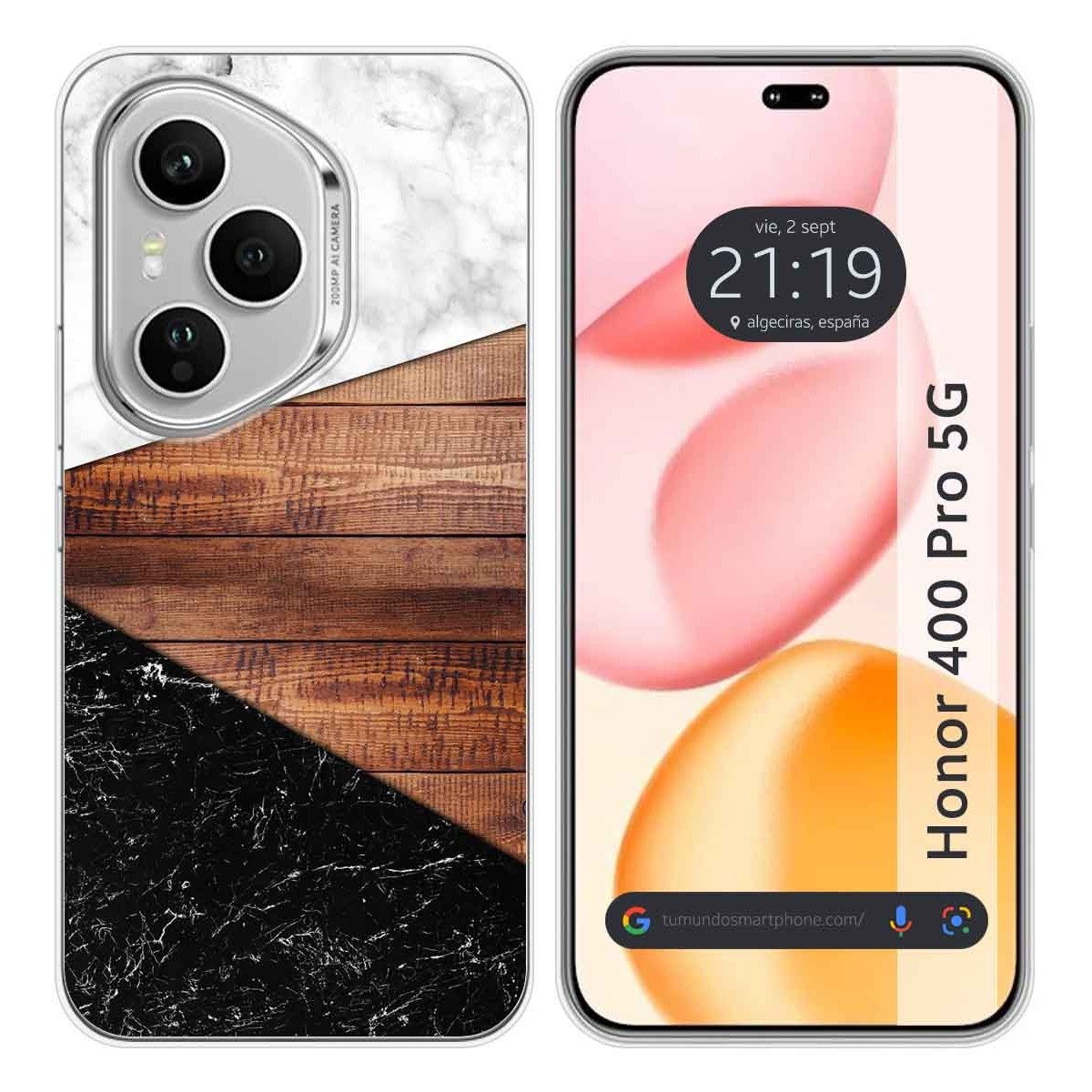 Funda Silicona para Huawei Honor 400 Pro 5G diseño Mármol 11 Dibujos