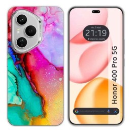 Funda Silicona para Huawei Honor 400 Pro 5G diseño Mármol 15 Dibujos
