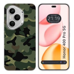 Funda Silicona para Huawei Honor 400 Pro 5G diseño Camuflaje Dibujos